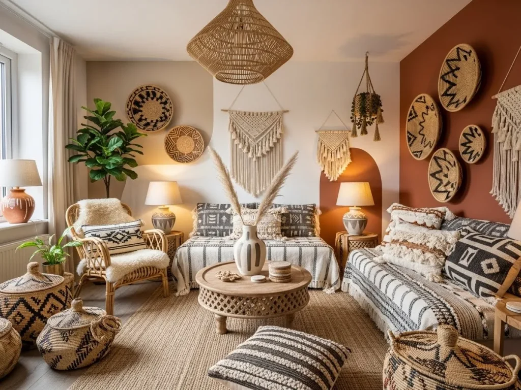 Afrohemian decor